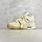 Nike Air Jordan 4 Retro Off-White Sail - Image 3